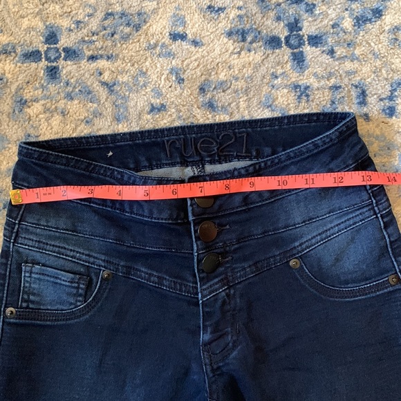 Dark Wash Rue 21 Skinny Jeans - Picture 6 of 9